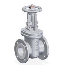 Задвижка шиберная фланцевая ручная Ду50 Ру160 с КОФ с заглушкой